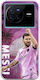 Husă Football Stars Lionel Messi Miami Vivo X80 Silicon Transparent Flexibil TPU