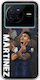Husă Football Stars Lautaro Martinez Vivo X80 TPU Flexibil Silicon Transparent
