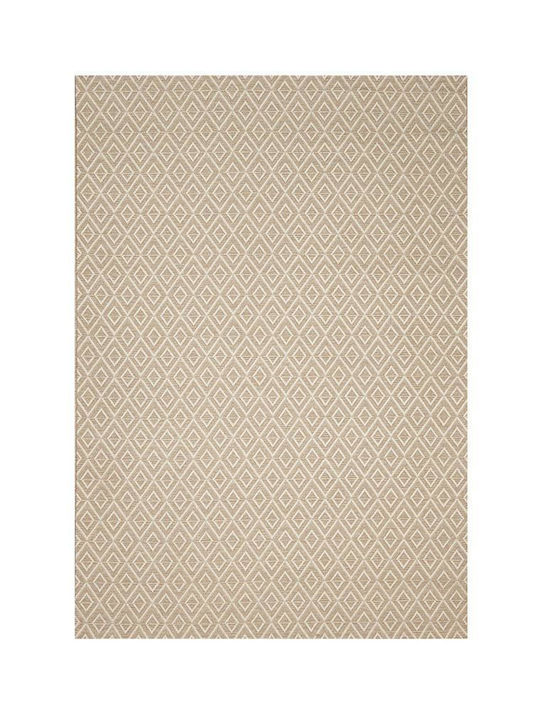 Newplan Canvas Living Room Rug Outdoor Rectangular Wicker 1066d 133x190cm