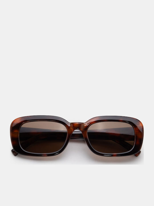 Luigi Ochelari De Soare Unisex Cu Ramă Din Plastic / Acetat Animal Print