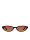 Meller Oza Unisex Sunglasses with Red Frame and Red Polarized Lens OZ-MAROONGBROWN