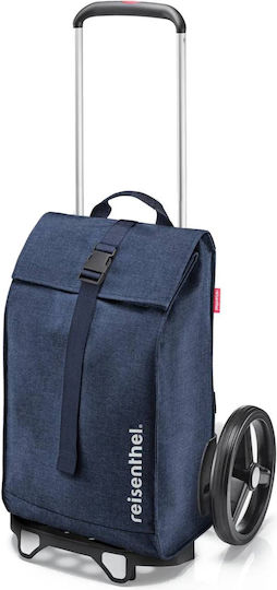 Reisenthel Stoff Einkaufswagen Klappbar Blau 40lt