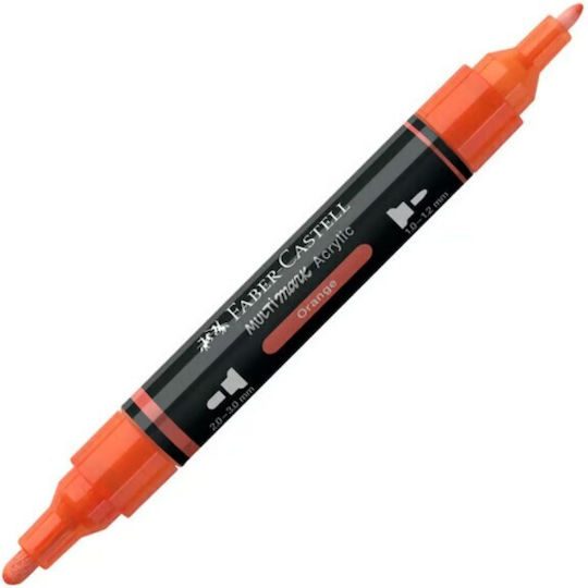 Faber-Castell Акрилен Маркер Оранжев 2мм