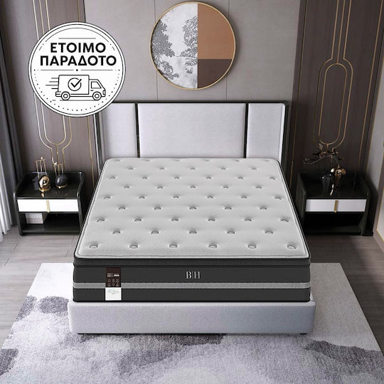 Beauty Home Saltea Single Anatomică Latex / Spumă De Memorie Cu Arcuri Încapsulate