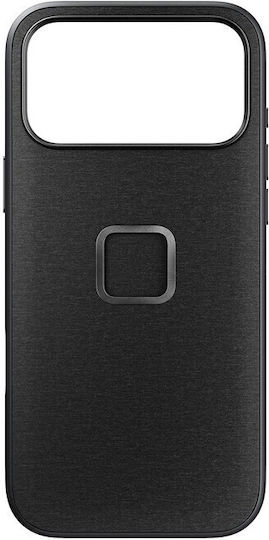 Peak Design Everyday Back Cover with Waterproof Grey Neck Strap for iPhone 18 / 17 Pro Max
