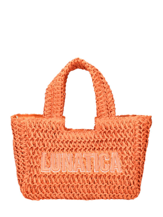 Straw Women's Shopper Bag Orange