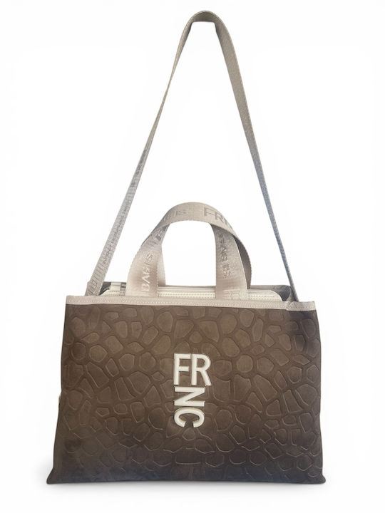 FRNC Women's Shoulder Bag Brown