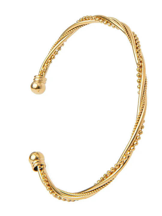 Brățară Tip Cuff Pentru Femei Oțel Inoxidabil Aurit Oțel Inoxidabil 0230448702