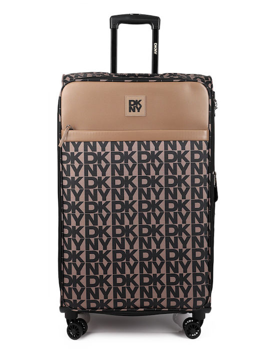 DKNY Großer Brauner Koffer