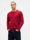 Langarm Pullover Rot