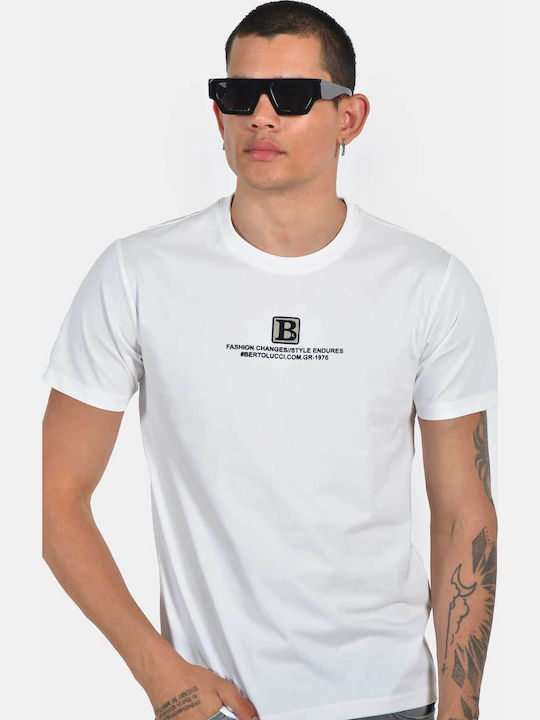 Berto Lucci Tricou Alb