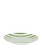 Estia Ligne Shallow Green Plate with Diameter 27cm 6 Pieces