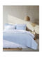 Nima Orion Tagesdecken Halbdoppel Microfiber Himmelblau 180x240cm