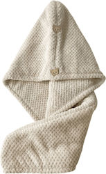 Ecarla Haar Stirnbänder Form Turban Creme