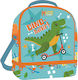 Must Team Kinder Lunchtasche 22x16x28 Isoliert Dinosaurier In Scooter