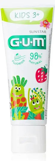 GUM Παιδική Οδοντόκρεμα με Γεύση Φράουλα 50ml