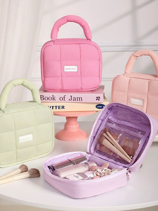 Waterproof Makeup Bag Handle – Mint Toiletry Bag