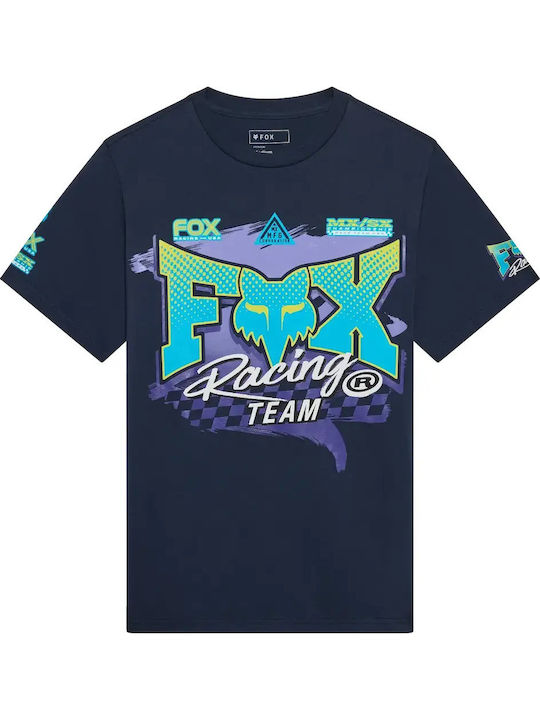 Fox T-Shirt Blau