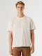 T-Shirt Elfenbein Weiß