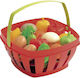 Ecoiffier Super Market Basket Groceries 10996