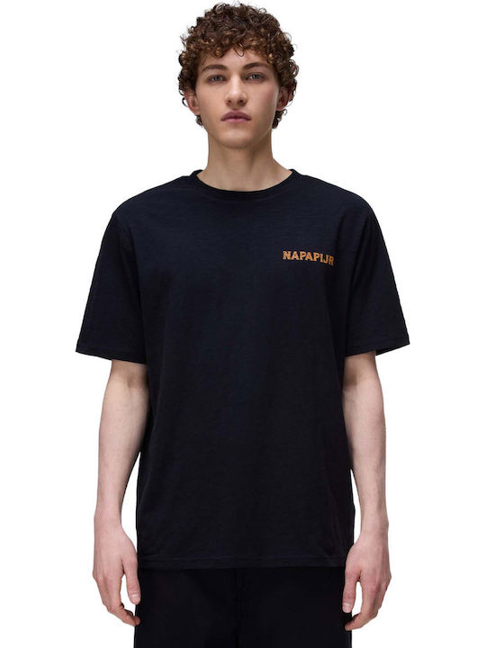 Napapijri T-shirt Μαύρο