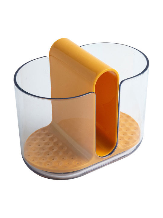 Yellow Cutlery Drainer 16x10x13cm