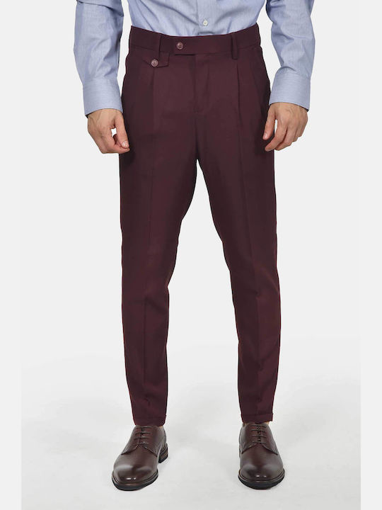 Berto Lucci Pantalon Bărbați Elastic Regular Fi...