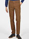Men's Trousers Chinos Elastic Regular Fit Camel