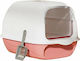 Cat Toilet Lid Door Pink 50×35×35cm