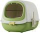 Cat Toilet Lid Door Green 52×39×40cm
