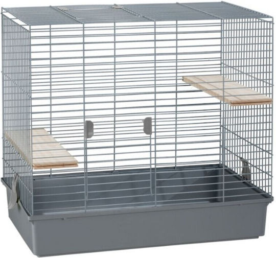 Voltrega Cușcă Gri 266 Ideală Pentru Chinchilla 70x40x65cm Voltrega