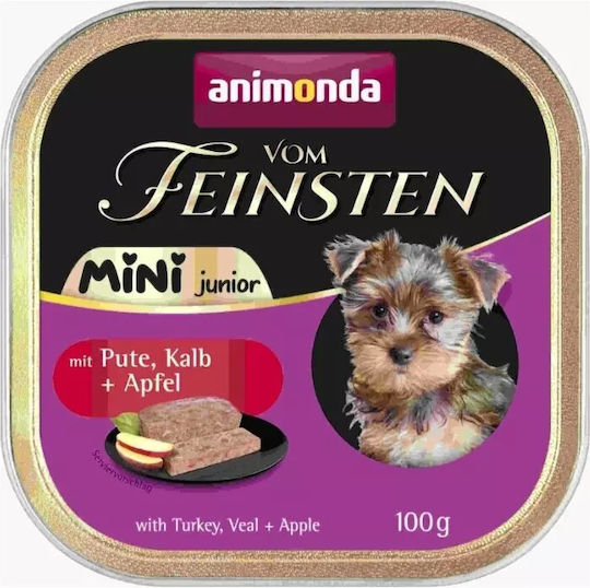 Animonda Animonda Karma Dog Mini Junior Turkey Veal 100g