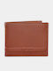 Leder Herrenbrieftasche mit RFID Tabac Braun