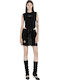 Women's Sleeveless Corset Blouse Black