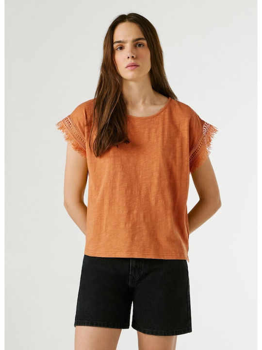 Women's T-shirt Bronze-beige