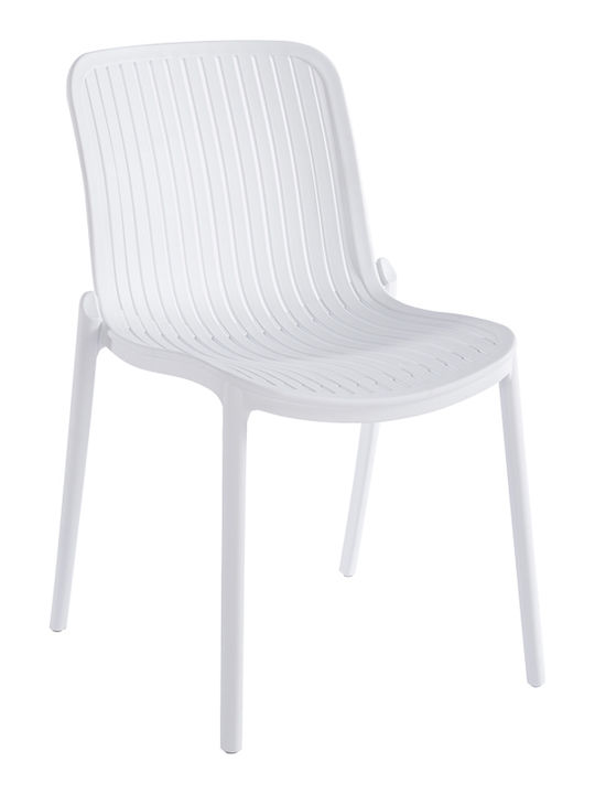 Outdoor Polypropylene Chair Teragi White 58x43....