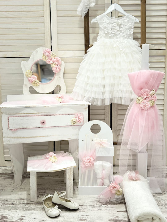 Guy Laroche Complete Baptism Package Girl Theme Floral Boudoir Tho-169