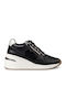 Damen Chunky Sneakers Schwarz