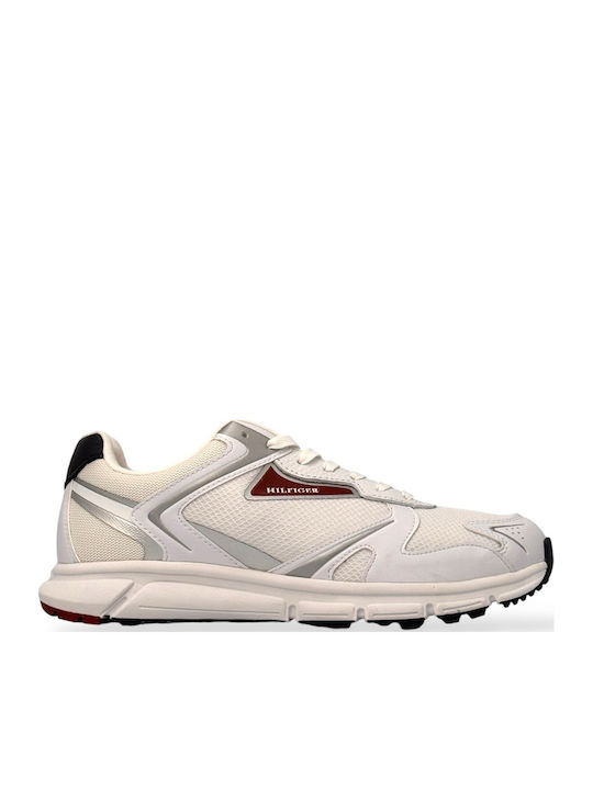 Tommy Hilfiger Mix Sneakers Λευκό