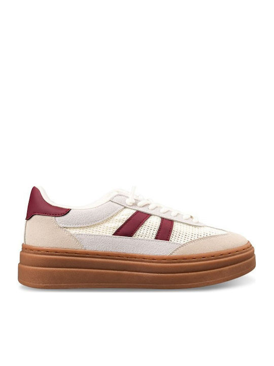 Damen Sneakers Beige