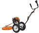Visco Parts Two-Stroke Gasoline Wheeled Brush Cutter 3hp 13.62kg