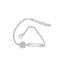 Woofie Kinderarmband Silber Kinder-Identität Jungen Emaille Doppeltes Gesicht Steuerrad Schiff & Weißes Platiniert 16 Zentimeter Länge + Verlängerungskette 2,3 Zentimeter Zusätzlich