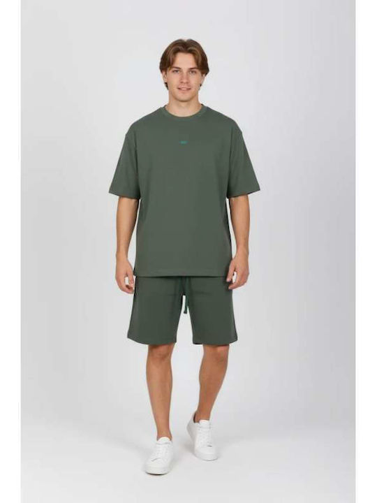 Paco & Co Herren Shorts Set Grün