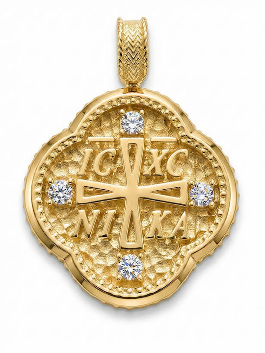 Pendant Kids Charm Double Sided Silver PR187