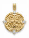 Pendant Kids Charm Double Sided Silver PR219