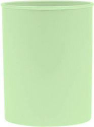 Donau Plastic Holder Cylindrical Writing Instruments D75mm H-9.5cm Donau Life Pastel Green