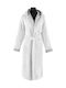 Guy Laroche Monogram Bathrobe Hooded Ice