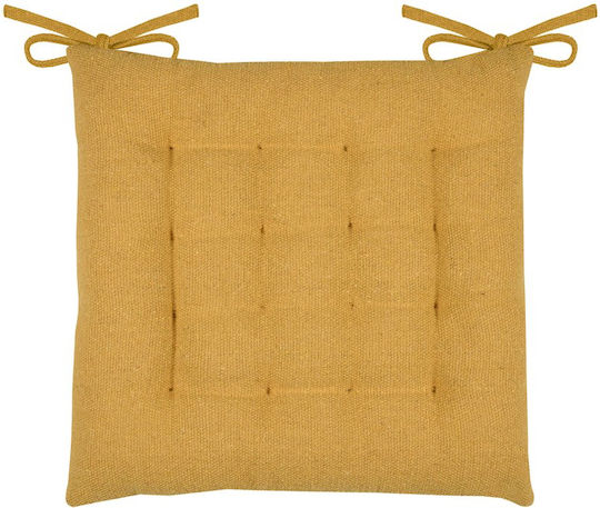 Gartenstuhlkissen Monaco Curry 40x40cm