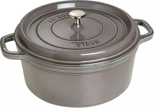 Staub Gusseiserner Rund-Niederländischer Ofen 28,7x27,1cm 2,6l
