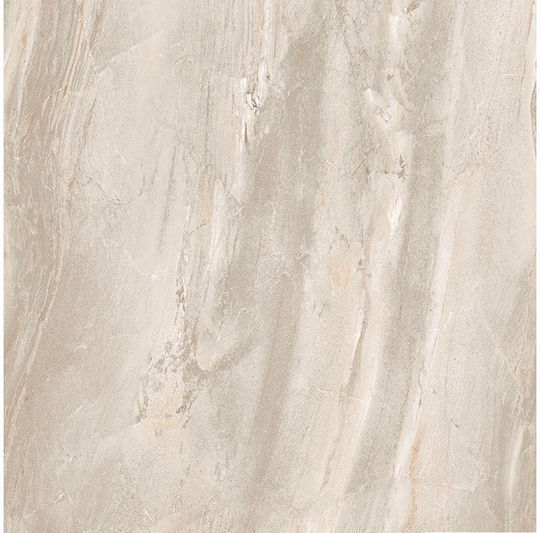 bien seramik Fliese Für Innenbereich Boden Wand Porzellan Glänzende Oberfläche 60x60cm Beige